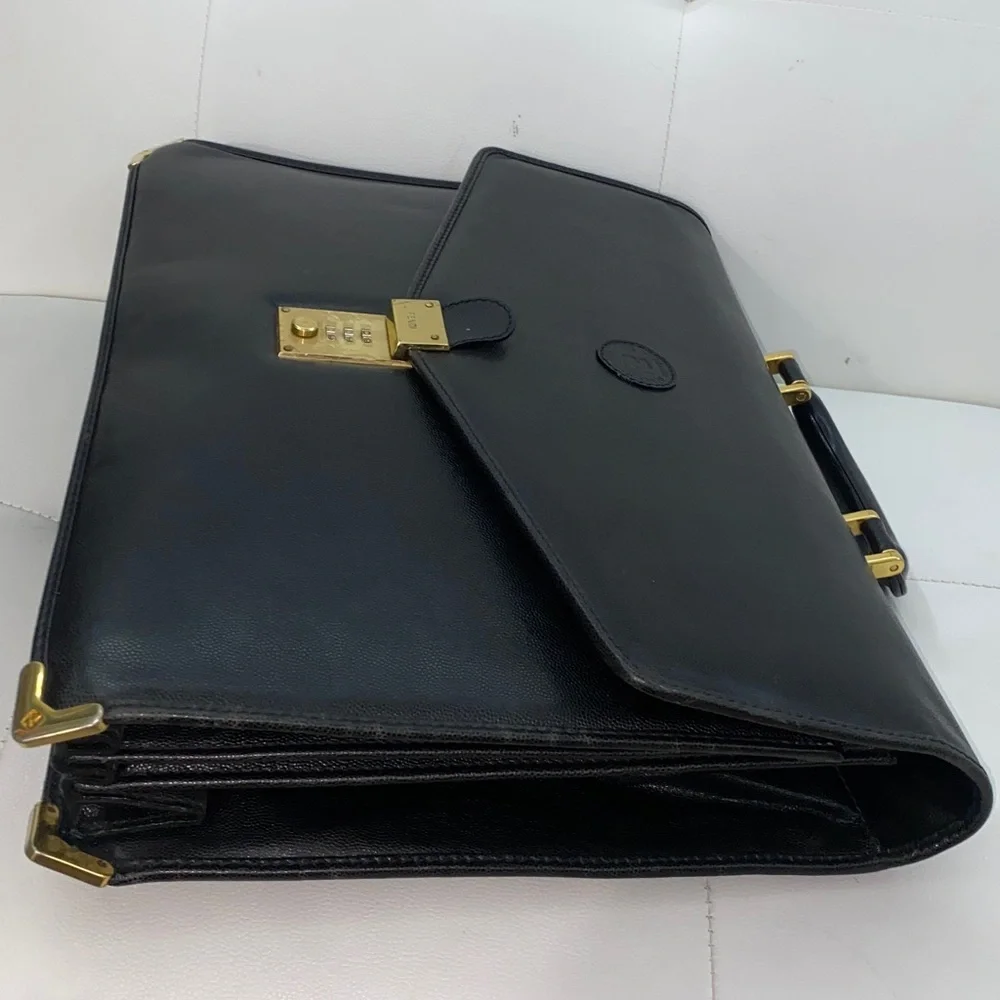 Authentic Rare Vintage FENDI Laptop/Briefcase Business Bag